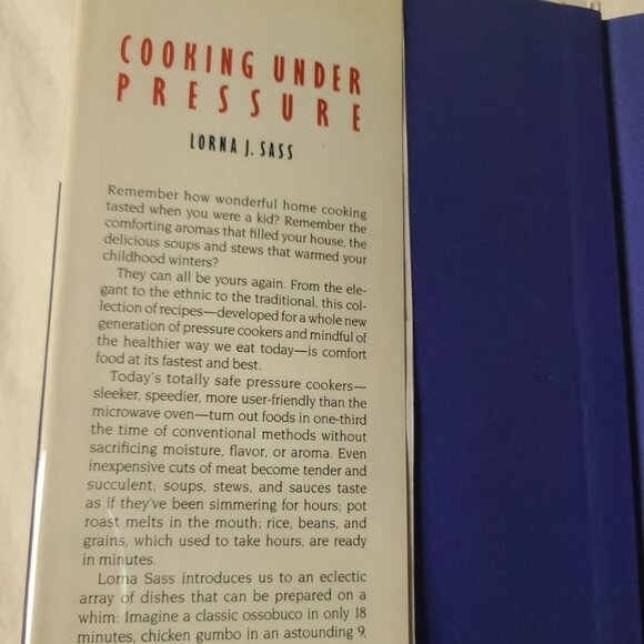 2 Book Set – Cooking Under Pressure & Pressure Cooking is Pleasure Cooking - Picture 8 of 12
